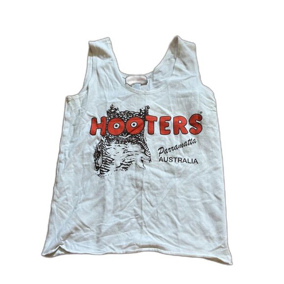Hooters Tops - Hooters Parramatta Australia Tank Top S Collector Restaurant Graphic Tee Owl